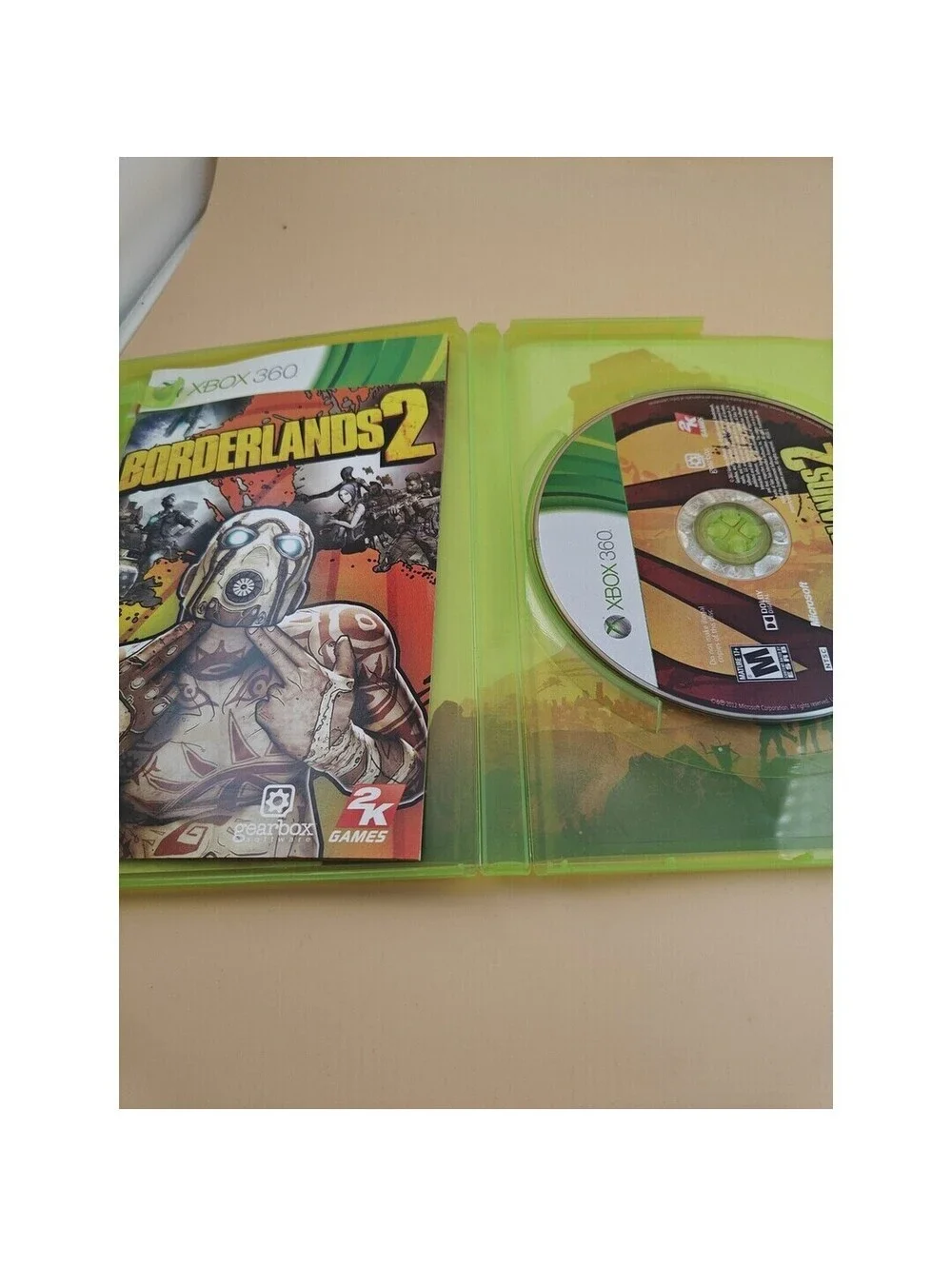 Borderlands 2 Xbox 360 Complete With Manual Tested Works